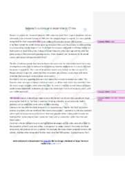 Subway’s success and expansion in China | Engelsk Stil