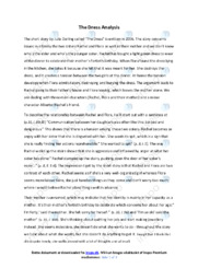 The Dress | Analyse