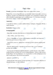 Fedt i chips | Rapport