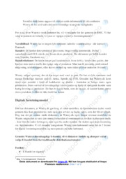 Waterys  | Analyse