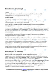 fuldmagt | Noter i Erhvervsret | Over 5 sider