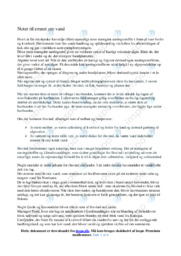 vand | Noter i biologi | Over 6 sider