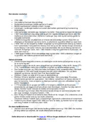 Den danske revolution | Noter i historie | Over 4 sider