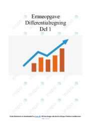 Differentialregning | Opgave
