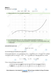 Poly og funk | Noter i matematik | Over 6 sider