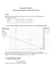 Repetition | Matematik C | Opgave