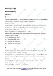 Binomialfordeling | Emneopgave