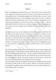 Mid-air Essay | by Jennifer Allott, 2014 | Analysis