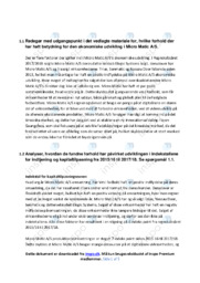 Micro Matic AS | Analyse