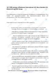 Rockwool International AS | Analyse