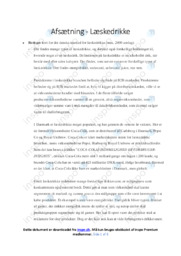 Læskedrikke | Analyse