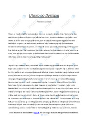 Utopia og Dystopia | Analyse