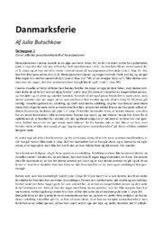 Danmarksferie | Julia Butschkow