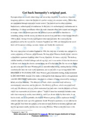 1984 | Analyse | George Orwell