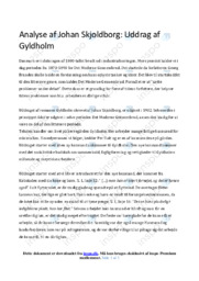 Industrialiseringen | Analyse