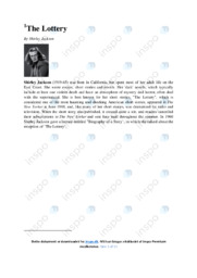 The Lottery | Opgave