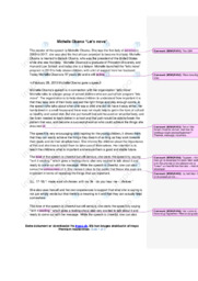 Michelle Obama Let’s move | Analyse