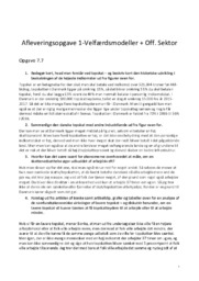 Velfærdsmodeller + Off. Sektor | IØ