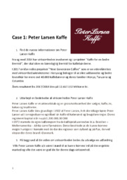 Case 1: Peter Larsen Kaffe