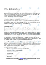 Bilbranchen | Analyse