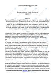 Paa Memphis station | Digtananalyse