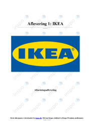 Ikea | Analyse
