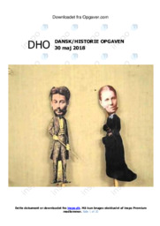 kønsroller | Analyse | DHO