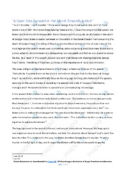 A Giant Step Towards Justice | Opgave