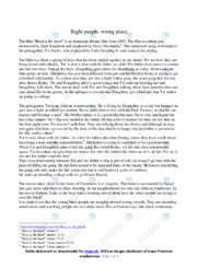 Boyz n the hood | Analysis