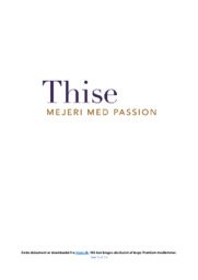 Thise | Afsætning Case