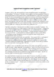 Vandreren | Analyse | Henrik Pontoppidan