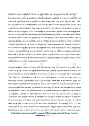 Drop nu offerrollen og tag ansvar for dit eget liv | Analyse