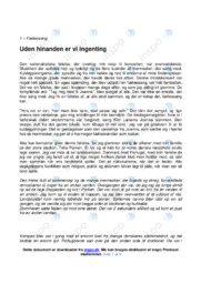 Uden hinanden er vi ingenting | Dansk Essay