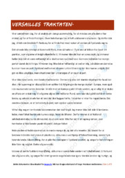 Versailles traktaten | Noter | AT