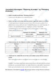 Påvisning af protein & Påvisning af stivelse | Biologi