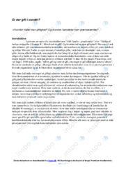 Gift i grundvandet  | Opgave