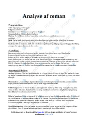 Dig og mig ved daggry | Analyse