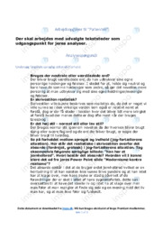 Patienten | Arbejdsopgaver