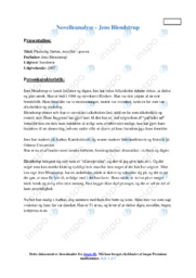 Pludselig flæben | Analyse | Jens Blendstrup