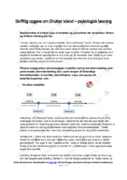 Shutter island | Analyse | Martin Scorsese