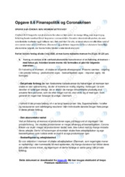 Coronakrisen | Analyse | Afsætning Noter