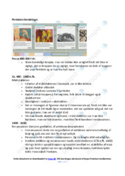 Perioders kendetegn | Noter Billedekunst
