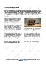 Kæledyr eller nyttedyr | Dansk Kronik