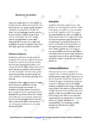 Nederen forældre | Analyse | Arman