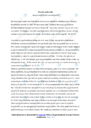 Tilbageblik | Analyserende artikel