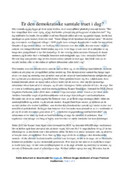 Unge fravælger debat Tonen er for hård | Analyse