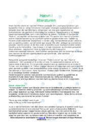 Hævn i litteraturen | Dansk Essay