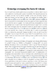 Jomfruen og Dværgekongen | Analyse | Khadra kh