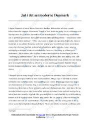 Jul i det senmoderne Danmark | Dansk Essay