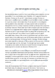 Vi har revet hinanden dansk | Analyse | Plambeck